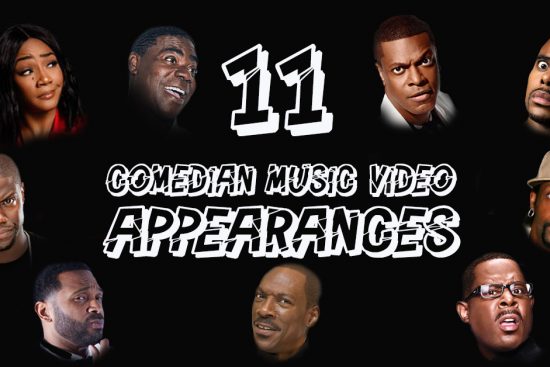 Comedian Music Video Appearances