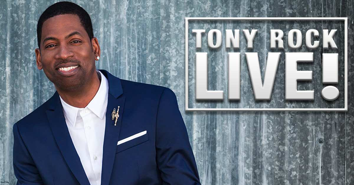 TONY ROCK LIVE! Philadelphia, PA July 29th Center Stage Comedy