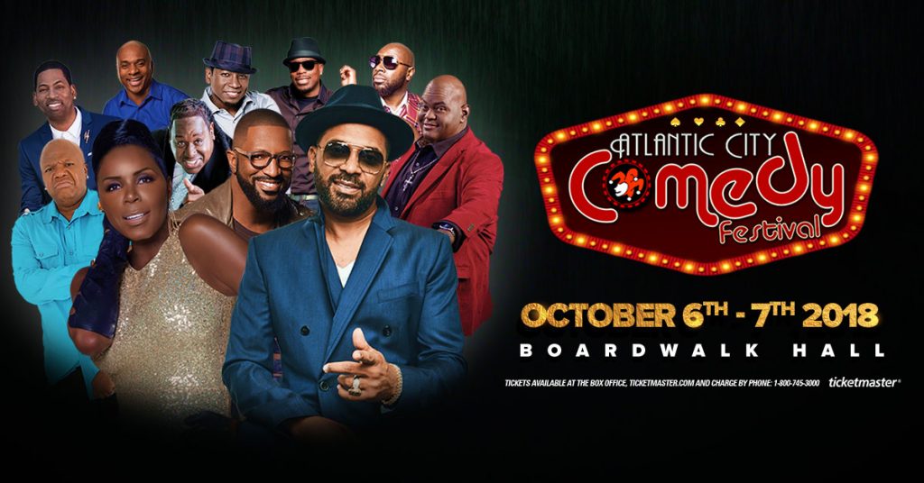 9th Annual Atlantic City Comedy Festival Oct 6th Center Stage Comedy