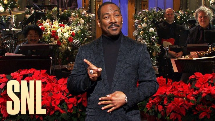 Eddie Murphy Hosts Holiday Edition Of SNL - Center Stage Comedy